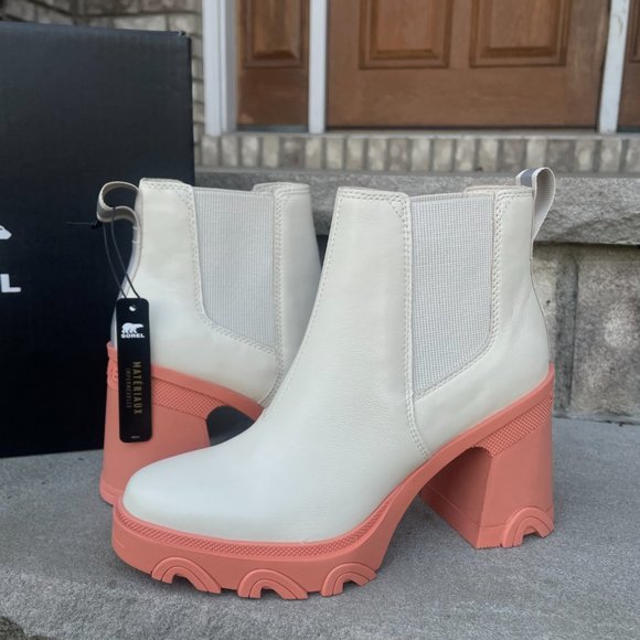 NIB SOREL BREX HEEL CHELSEA Women's Ankle Boot NEW